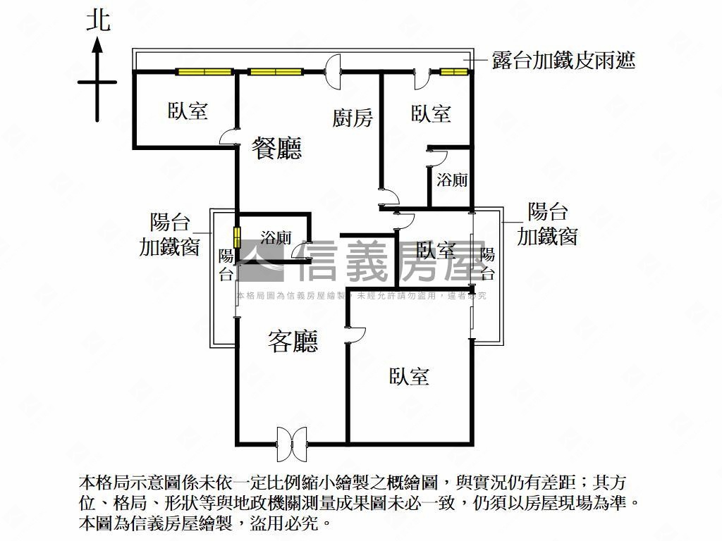 近美麗島雙捷運採光大四房房屋室內格局與周邊環境