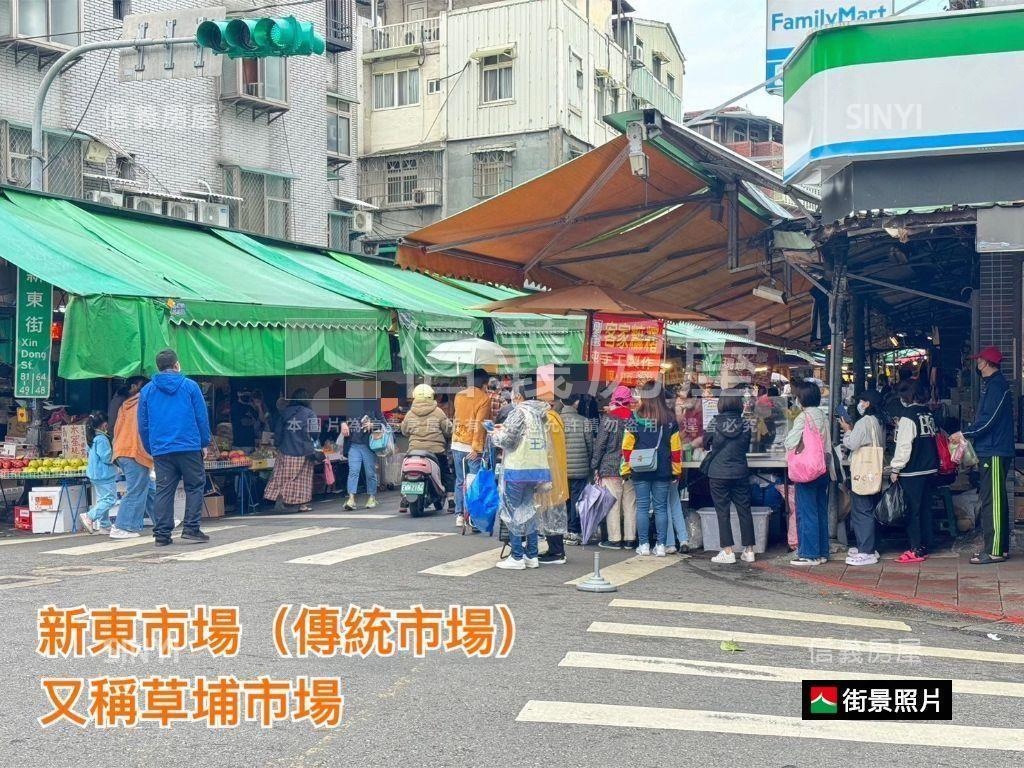 專任新東街８米１樓大空間房屋室內格局與周邊環境
