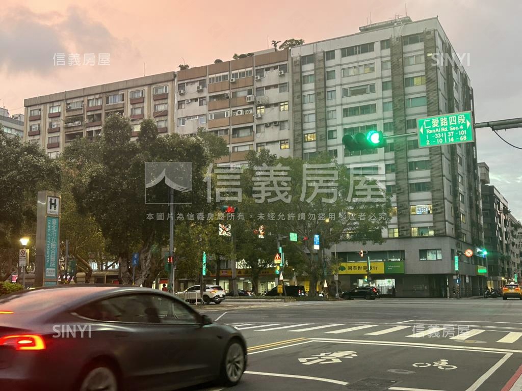 仁愛圓環旁邊店面房屋室內格局與周邊環境