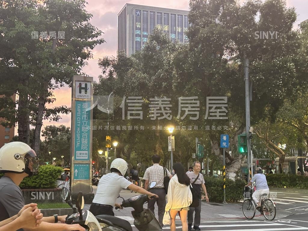 仁愛圓環旁邊店面房屋室內格局與周邊環境