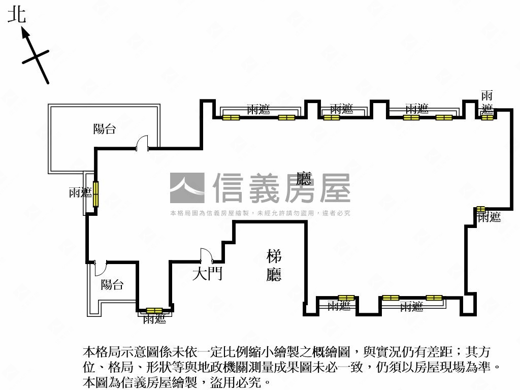 大直．一層一戶．綠景豪邸房屋室內格局與周邊環境