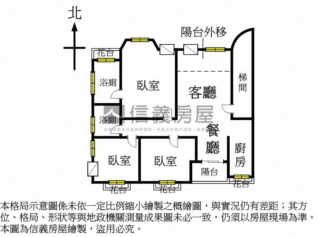 ＮＯ１三房車位房屋室內格局與周邊環境