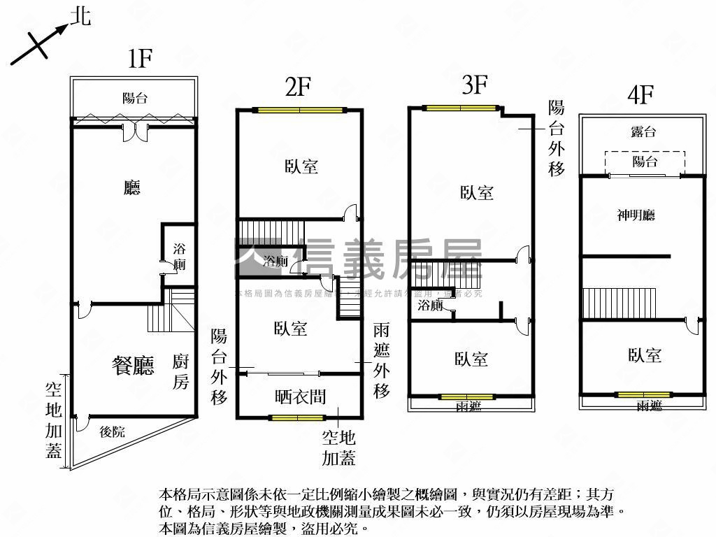 近家樂福震後黃金透天店面房屋室內格局與周邊環境