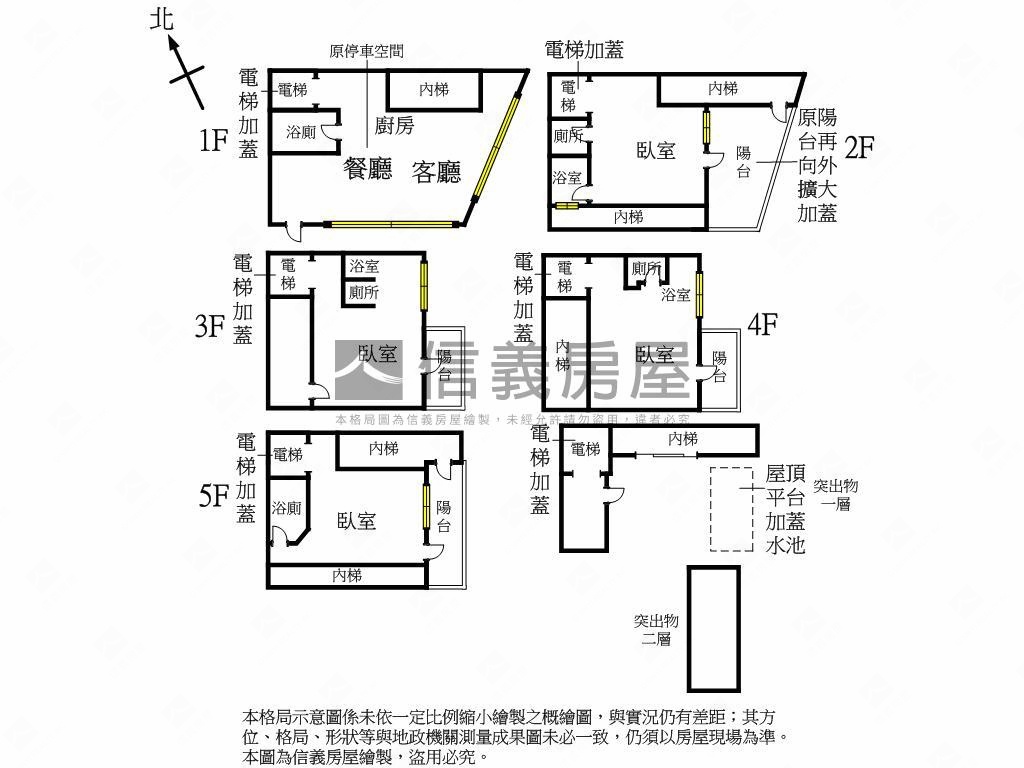 礁溪網美風民宿透天房屋室內格局與周邊環境