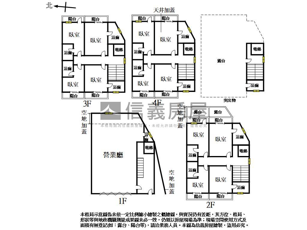 讚大里傳家寶邊間透套店面房屋室內格局與周邊環境