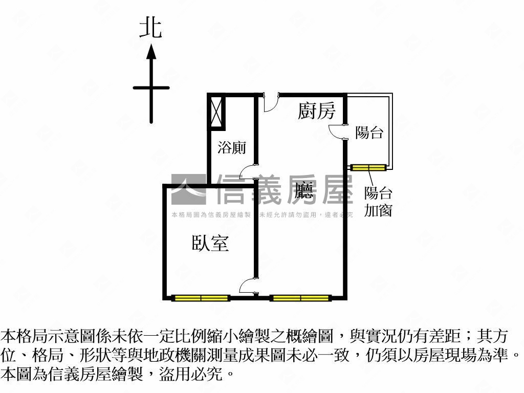 勝興豐境朝南一房平車房屋室內格局與周邊環境