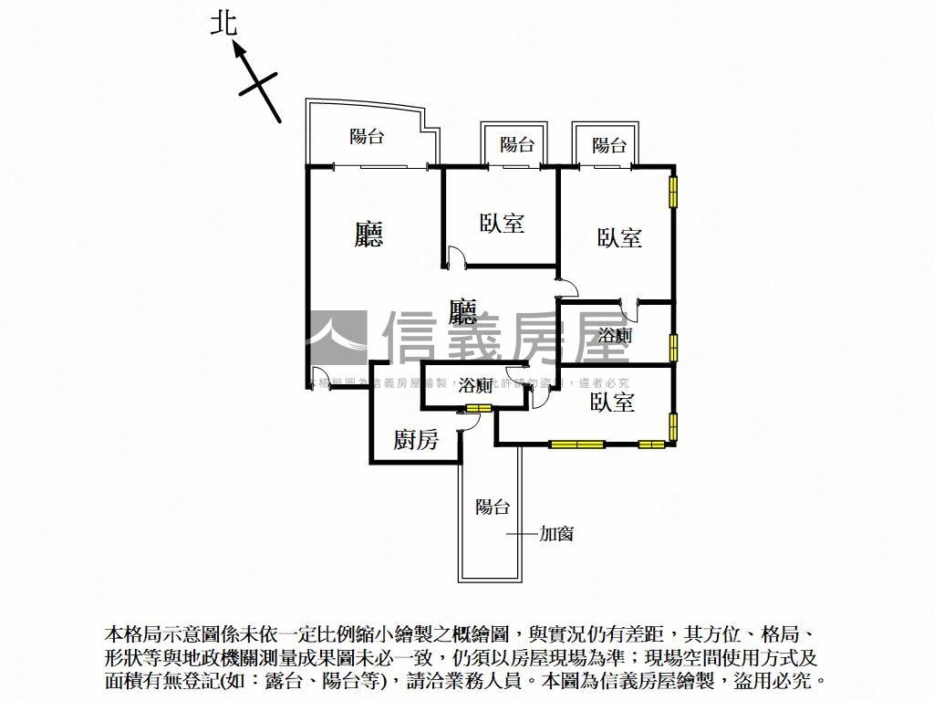 時光織錦視野邊間三房平車房屋室內格局與周邊環境