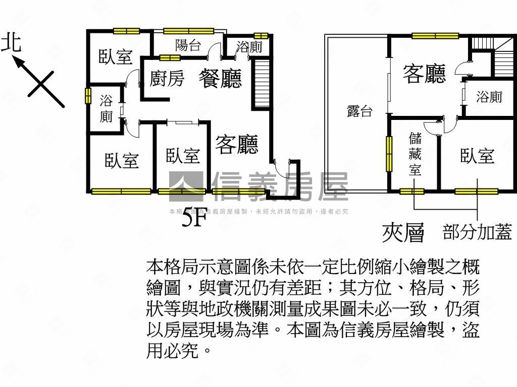 三元六喜樓中樓４房車位房屋室內格局與周邊環境