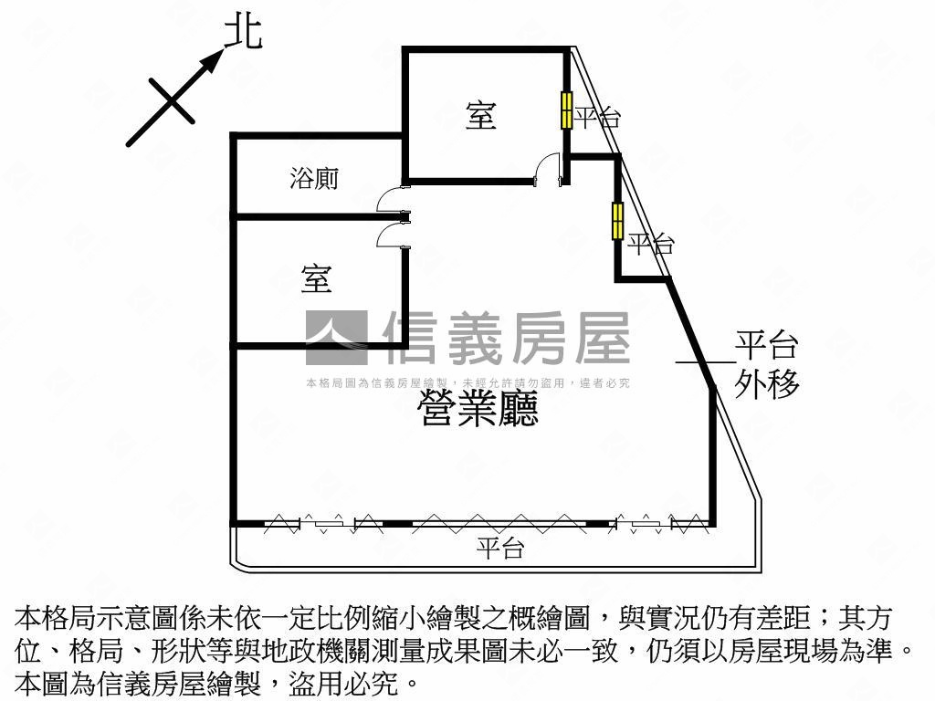 明德捷運面寬店面珠寶盒房屋室內格局與周邊環境