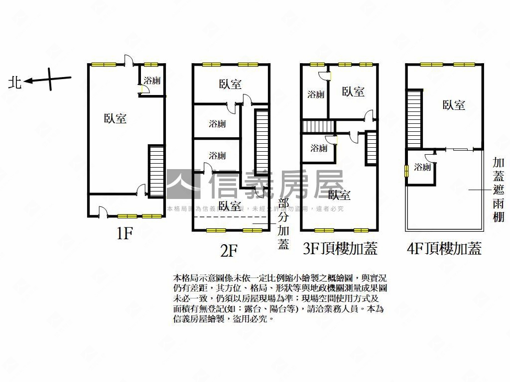 高城八街收租美透天房屋室內格局與周邊環境