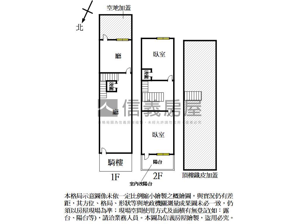 慶豐街吃市黃金透店Ⅰ房屋室內格局與周邊環境