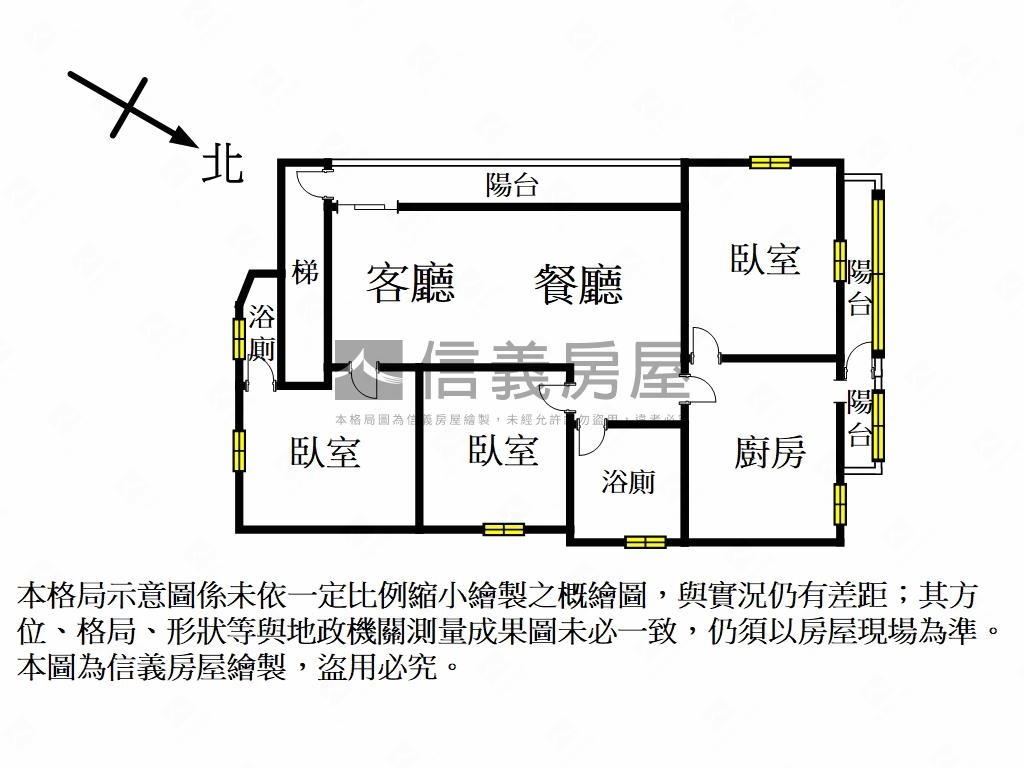 捷運昆陽邊間美寓房屋室內格局與周邊環境