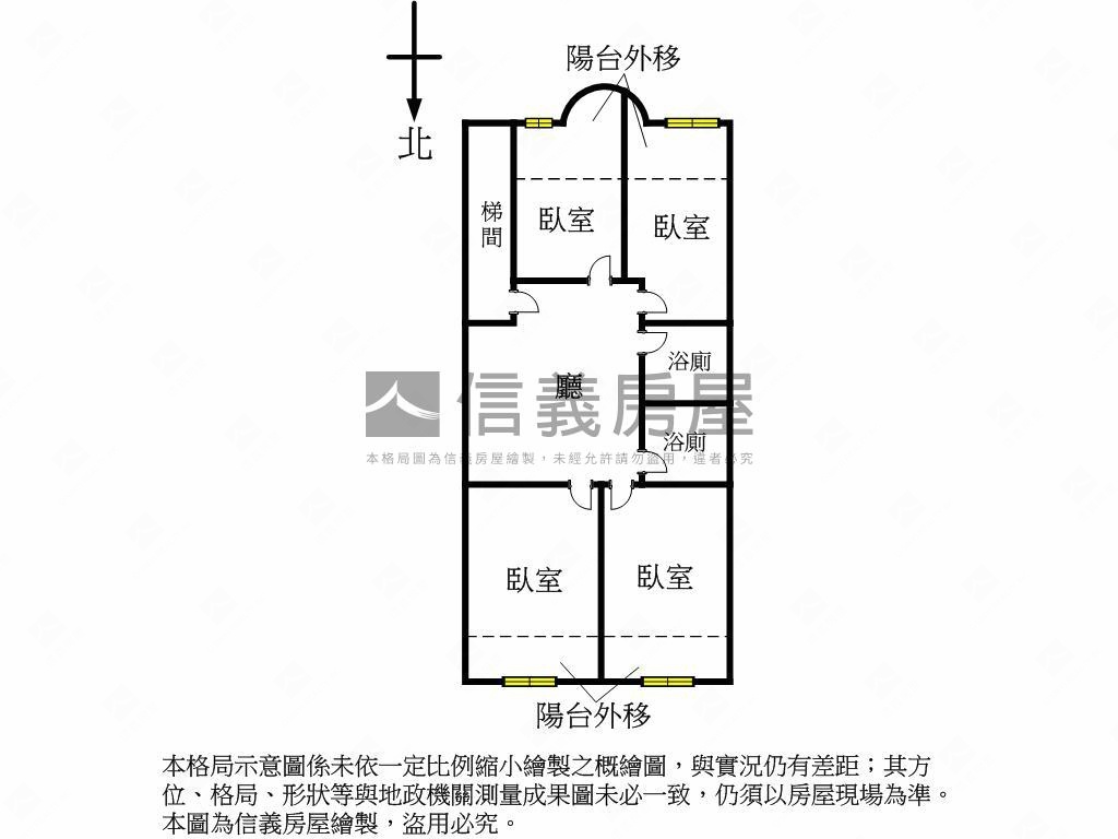 南屯收租置產美四房房屋室內格局與周邊環境