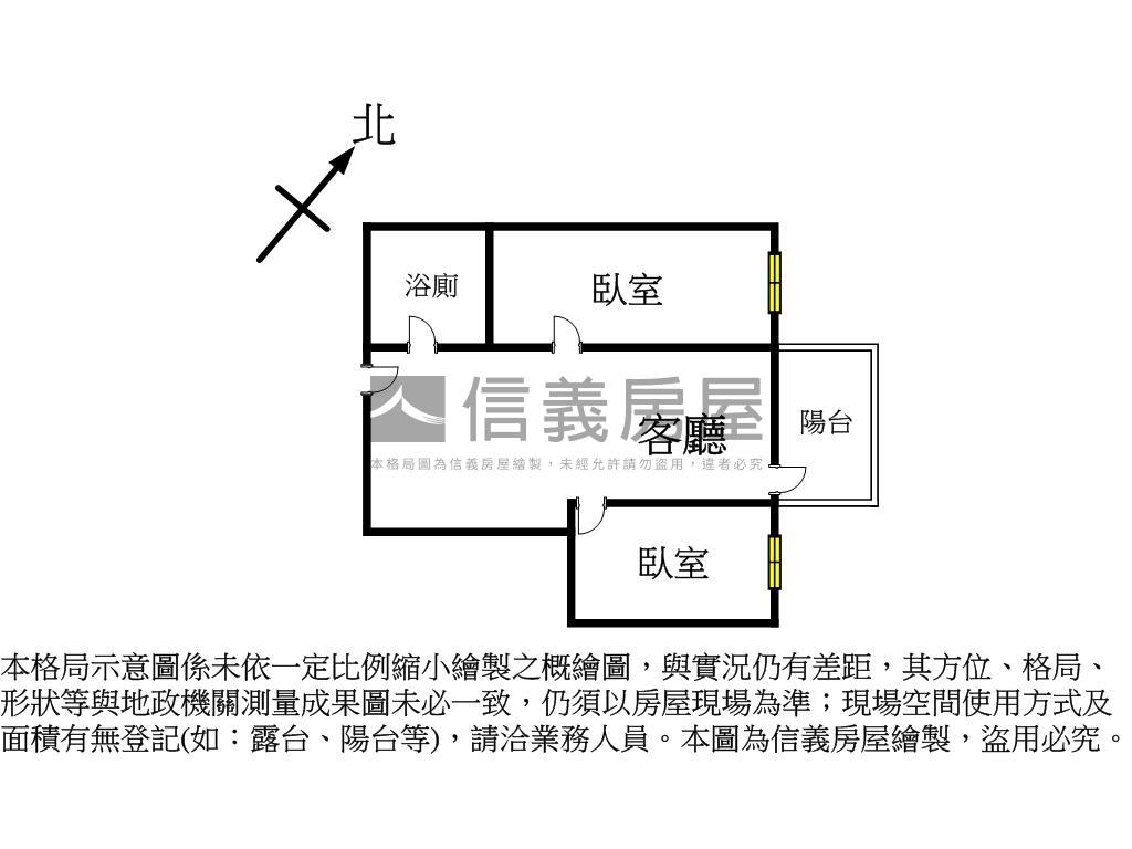 Ａ９新潤ＤＯＵＢＬＥ美屋房屋室內格局與周邊環境