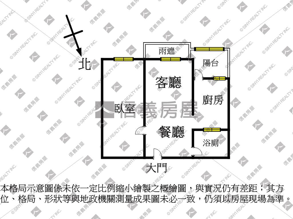 仁愛漂亮電梯附車位房屋室內格局與周邊環境