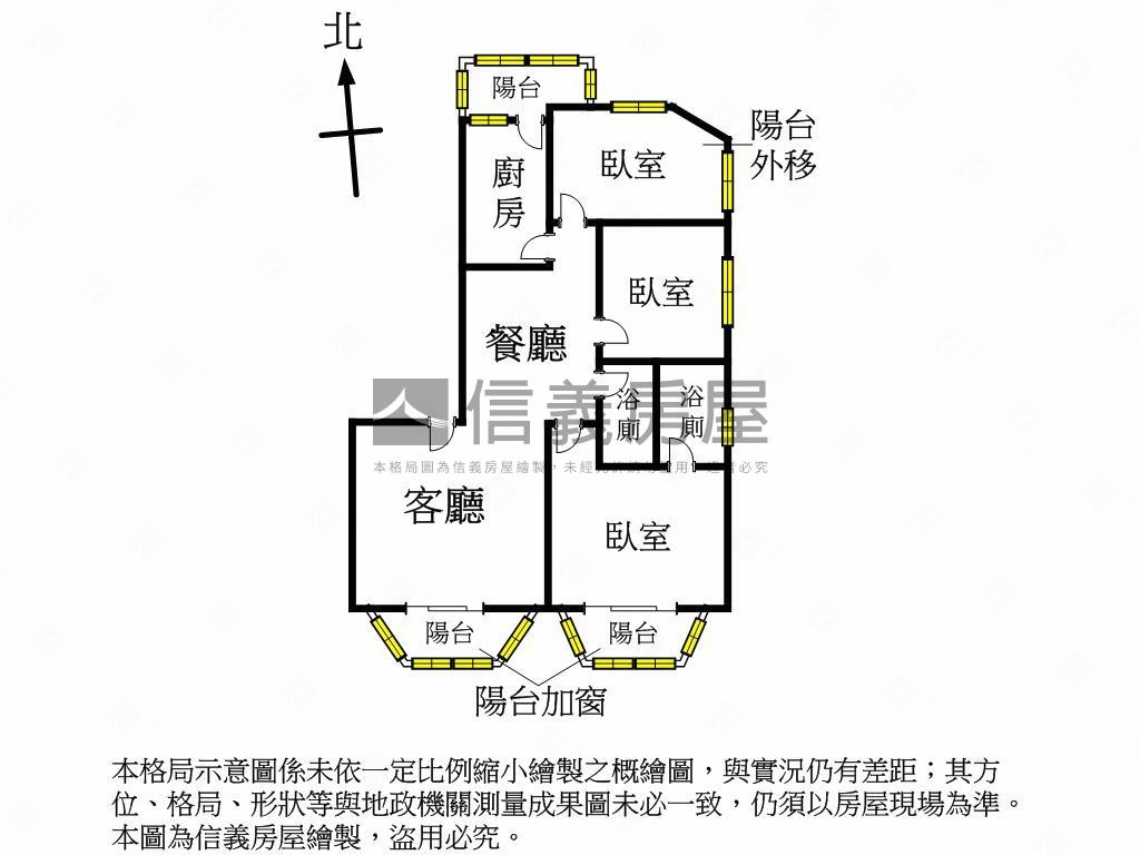 專任龍門台大學府管理邊間房屋室內格局與周邊環境
