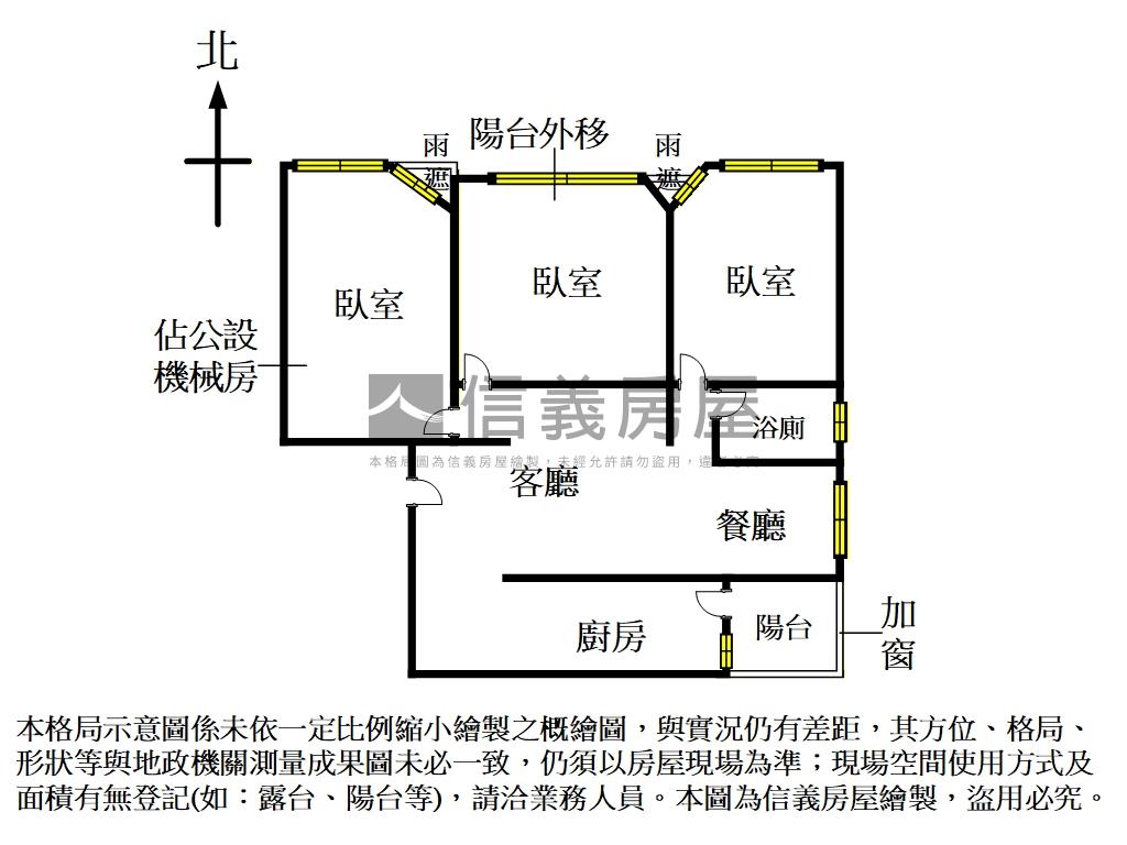 美麗再興高樓景觀三房車位房屋室內格局與周邊環境