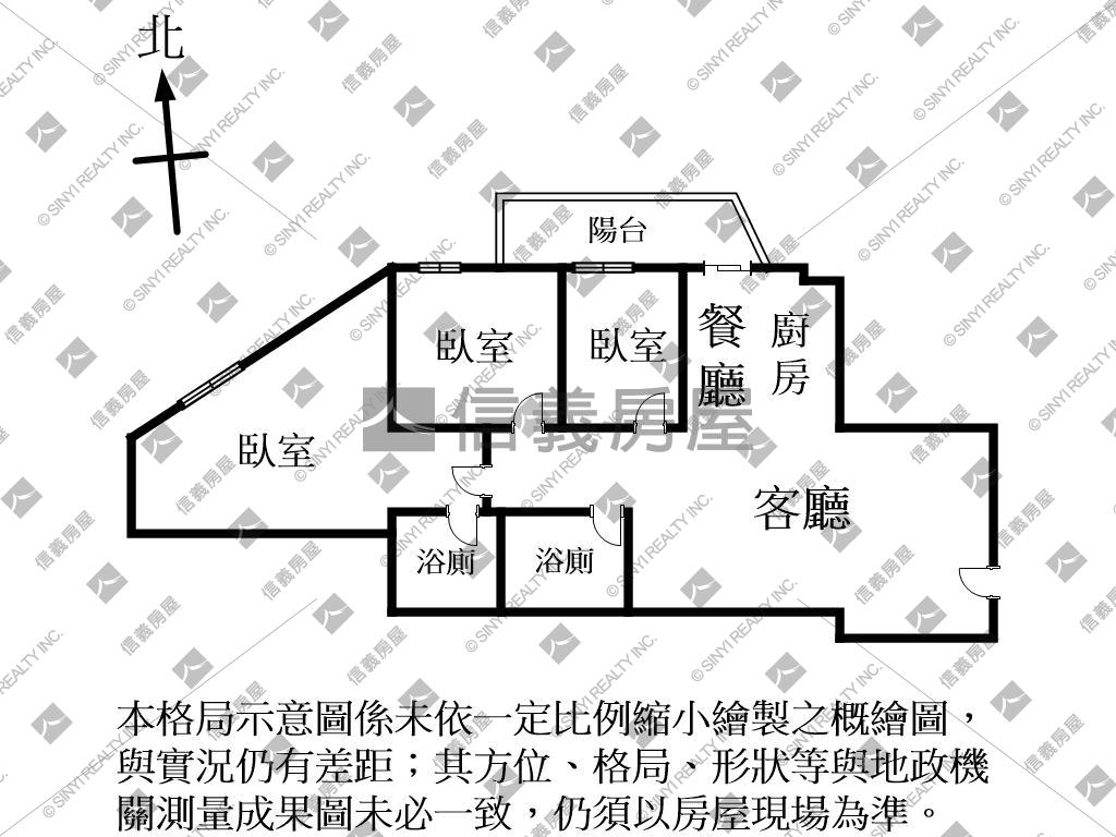 近中國醫商圈視野美三房房屋室內格局與周邊環境