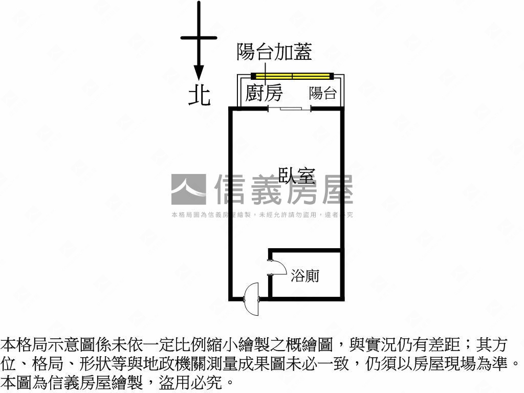 建成花園有管理舒適小套房房屋室內格局與周邊環境