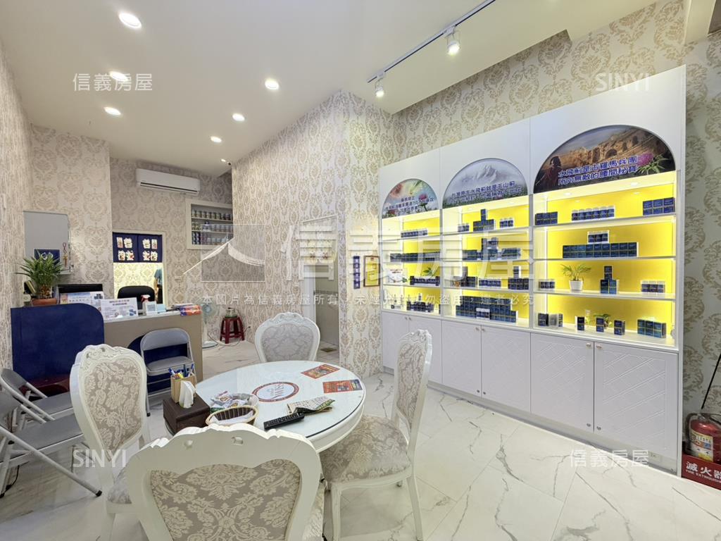 正河南路收租燙金店面－１房屋室內格局與周邊環境