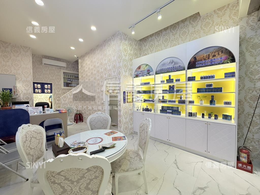 正河南路收租燙金店面－１房屋室內格局與周邊環境