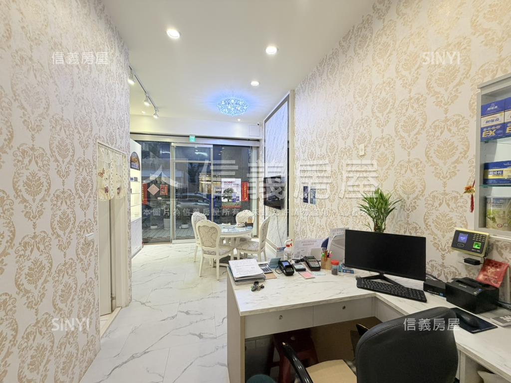 正河南路收租燙金店面－１房屋室內格局與周邊環境