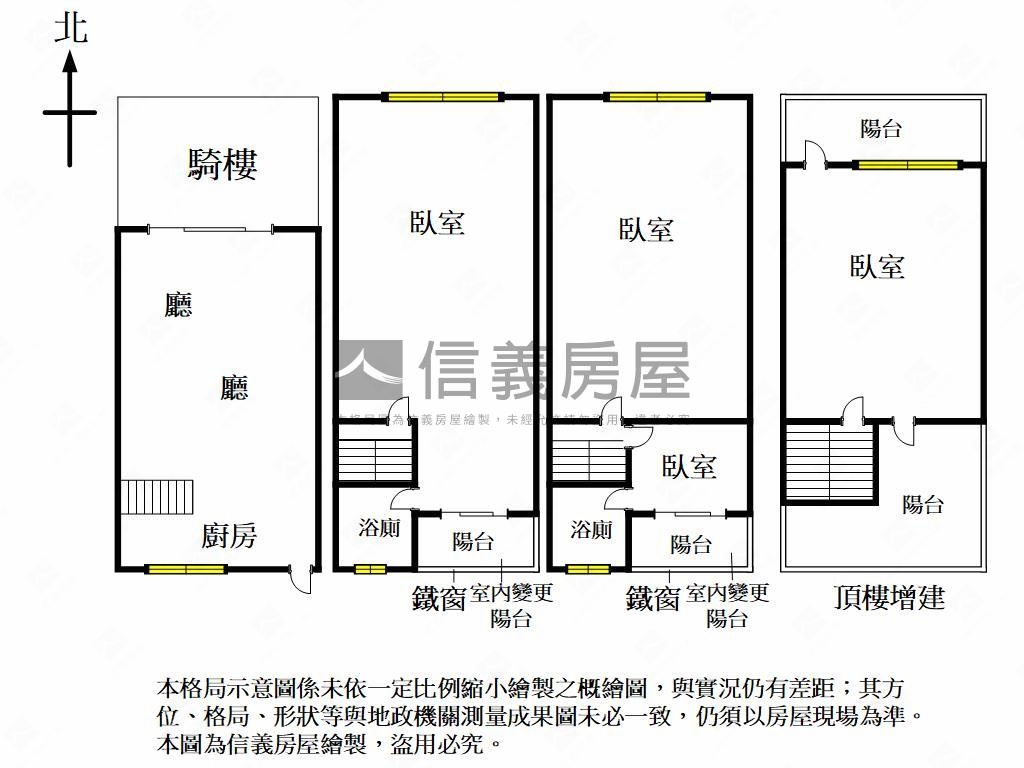 近輕軌正路透天房屋室內格局與周邊環境
