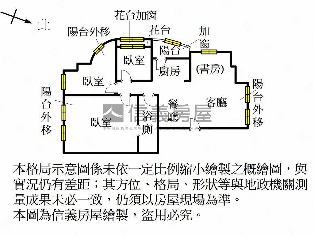 靜謐－學府春秋採光通風房屋室內格局與周邊環境