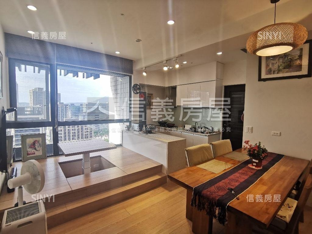 高樓裝潢美景附平移車位房屋室內格局與周邊環境