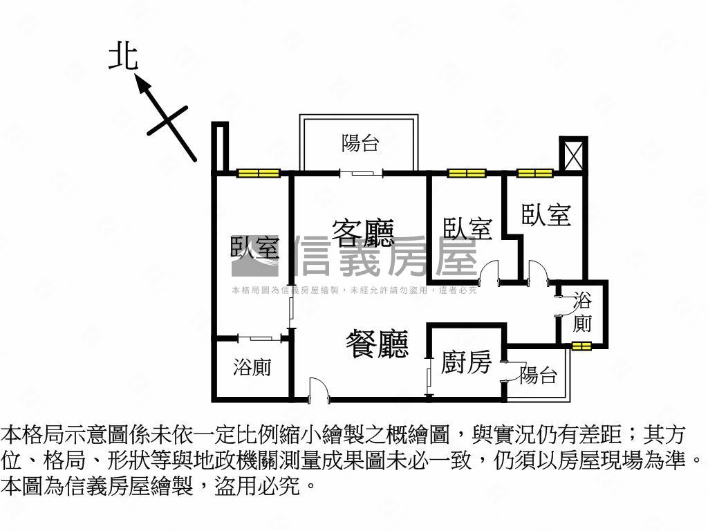 國美大奇山景３房車位房屋室內格局與周邊環境