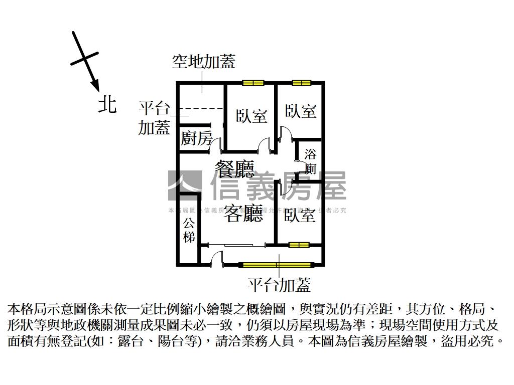 【進出方便】稀有公寓一樓房屋室內格局與周邊環境