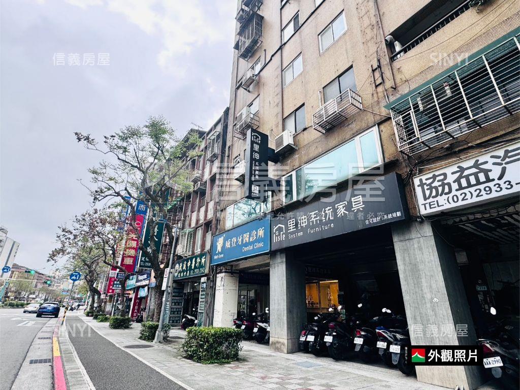 羅斯福路收租黃金雙店面房屋室內格局與周邊環境