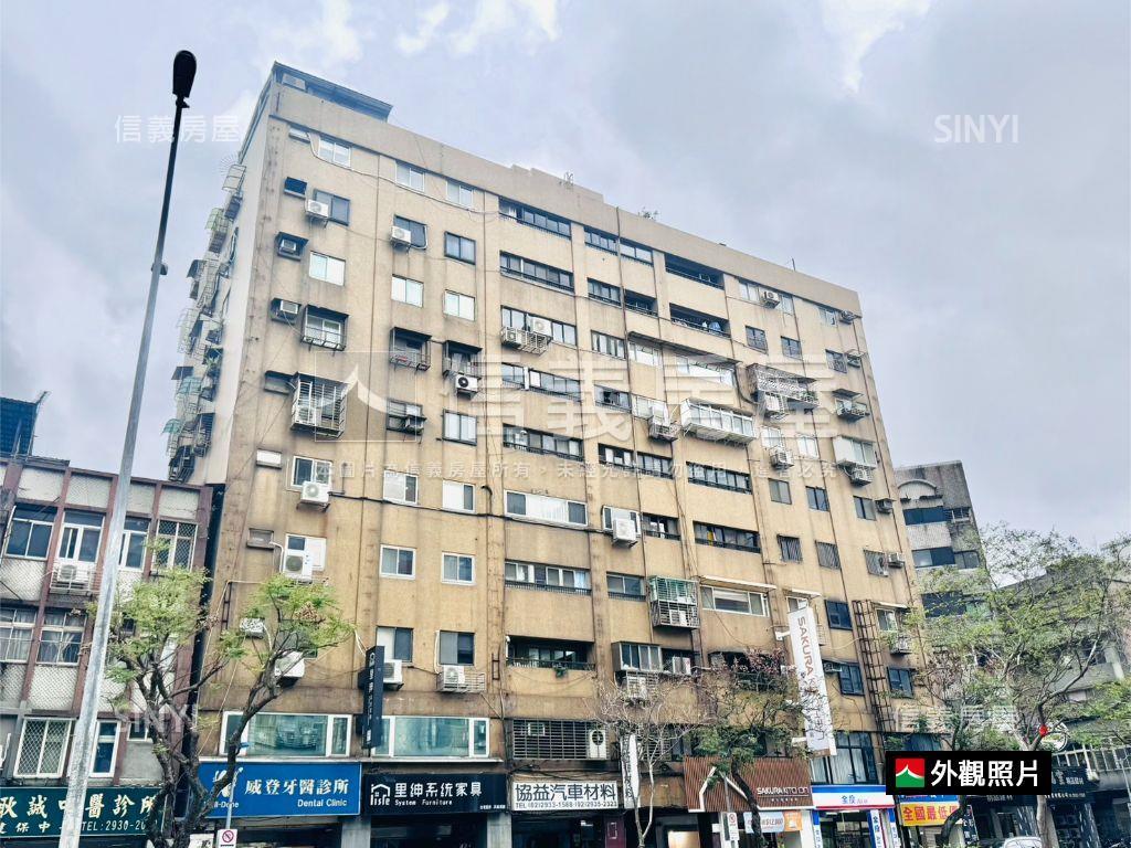 羅斯福路收租黃金雙店面房屋室內格局與周邊環境