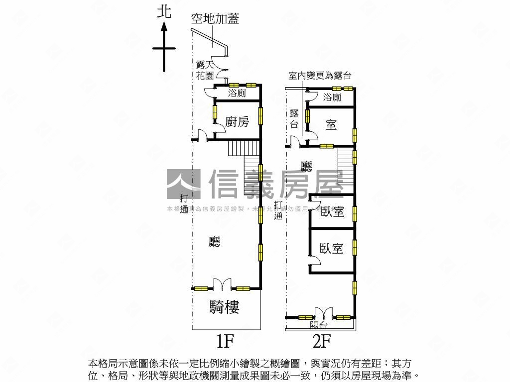 西子灣‧濱海一路透店Ａ房屋室內格局與周邊環境