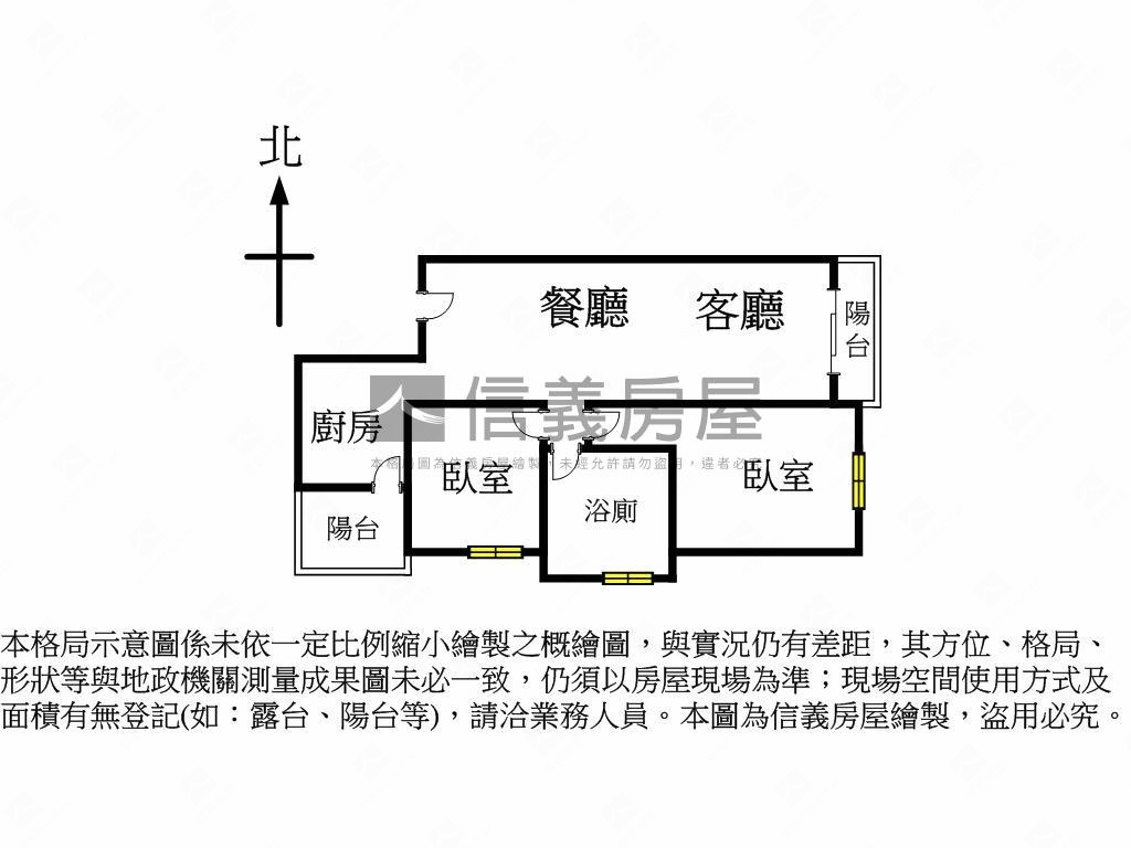 中正富貴★車站生活圈兩房房屋室內格局與周邊環境
