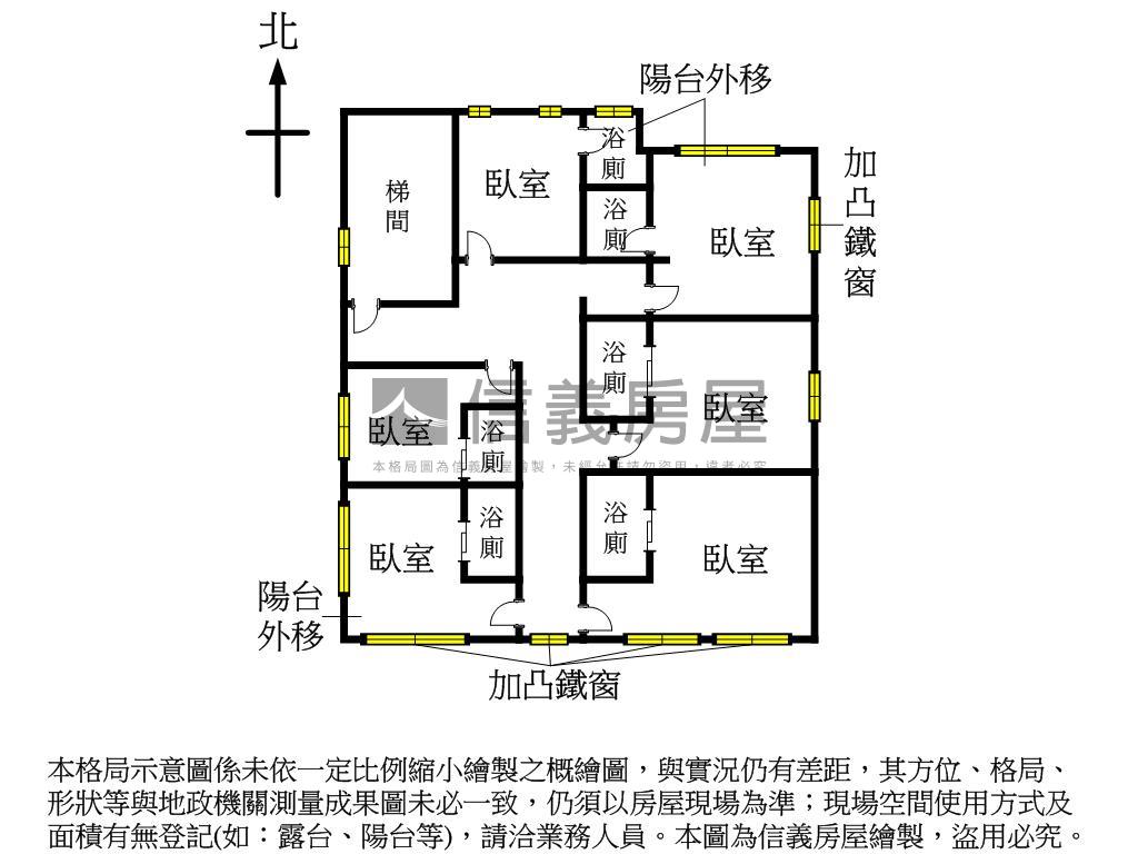 汐止康寧街一層一戶六套房房屋室內格局與周邊環境