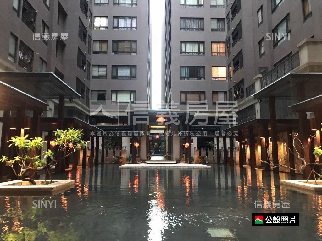 鄉林夏都後棟格局Ｂ１平車房屋室內格局與周邊環境