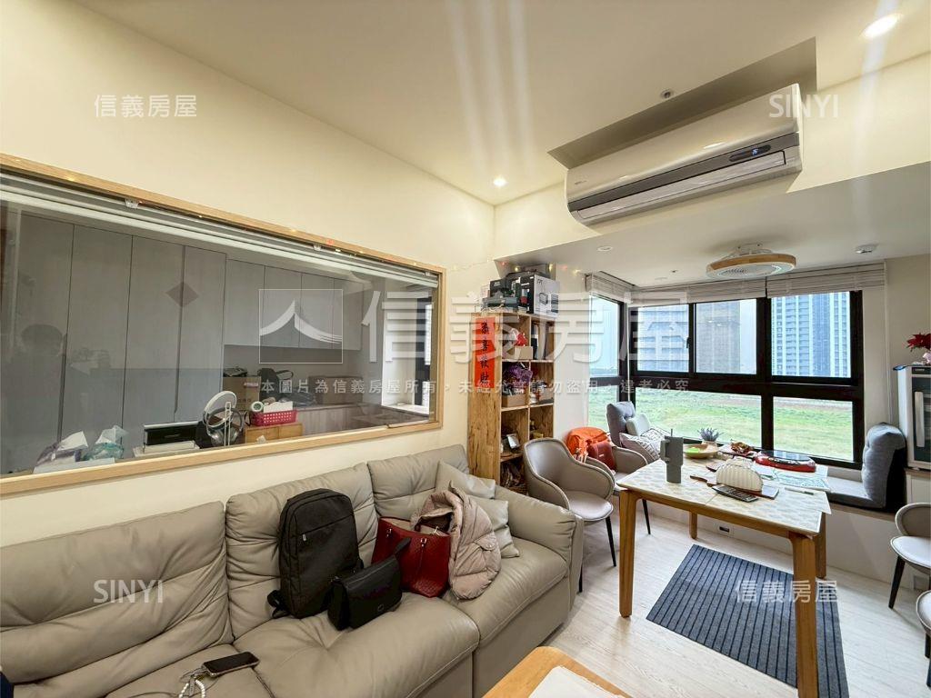 崁頂輕軌電梯三房平面車位房屋室內格局與周邊環境