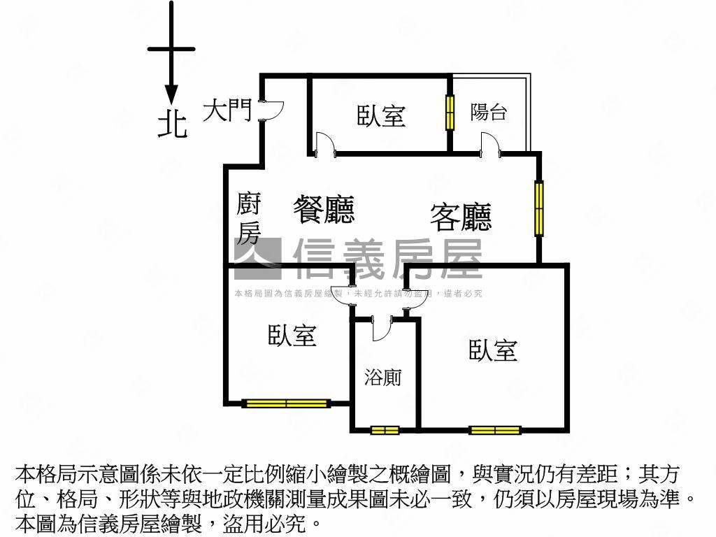 親家７ＵＰ三房平車房屋室內格局與周邊環境