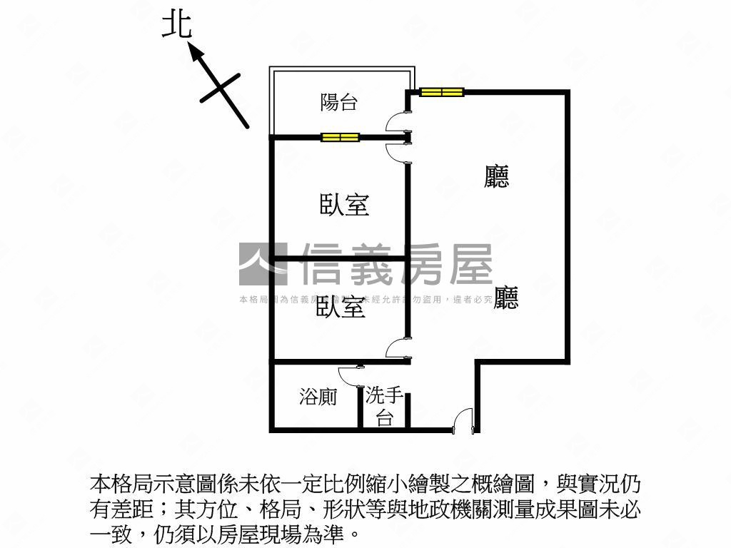 ＧＩＡ精美裝潢兩房房屋室內格局與周邊環境