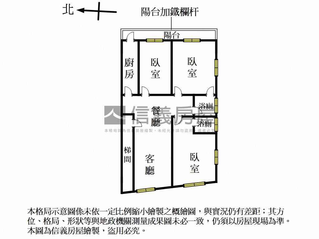 近七張捷運方正邊間美屋房屋室內格局與周邊環境