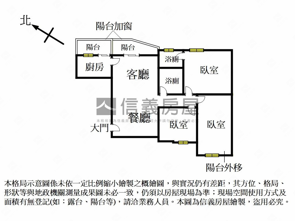 忠孝街三房加車位房屋室內格局與周邊環境