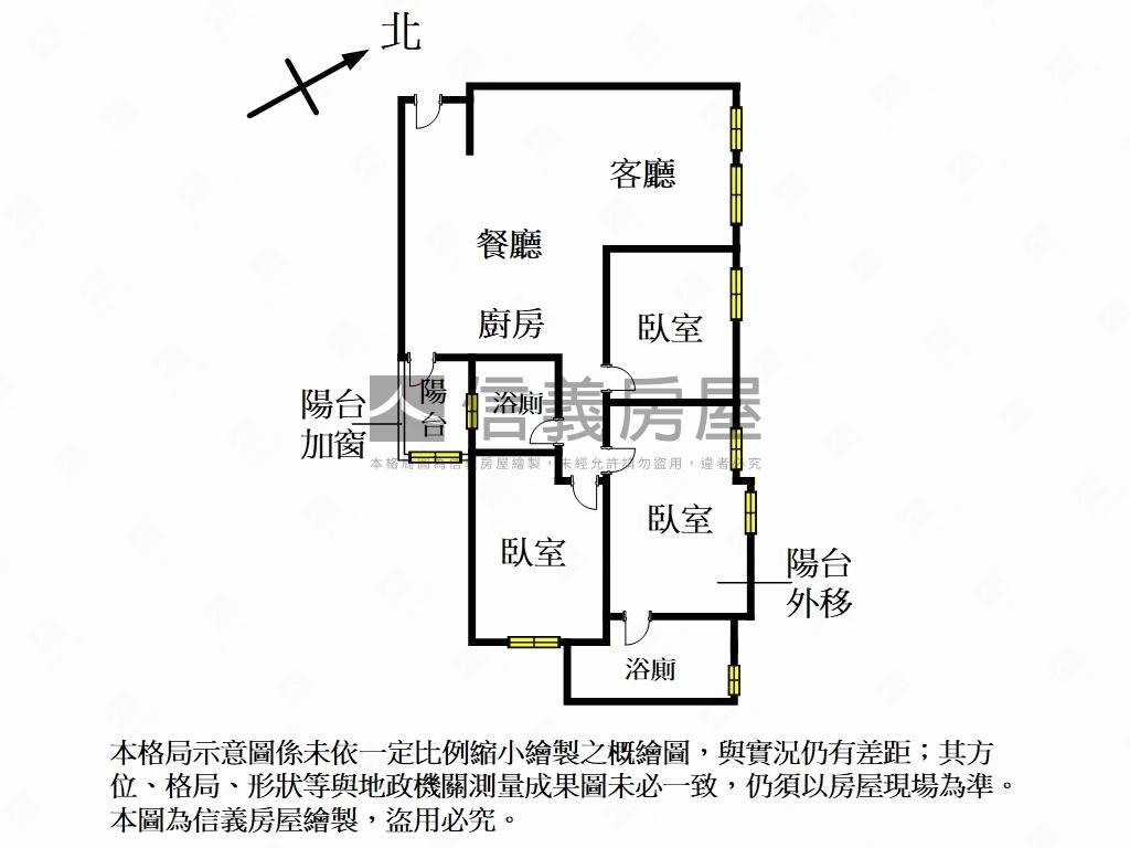 創世紀風雅寬敞三房雙平車房屋室內格局與周邊環境