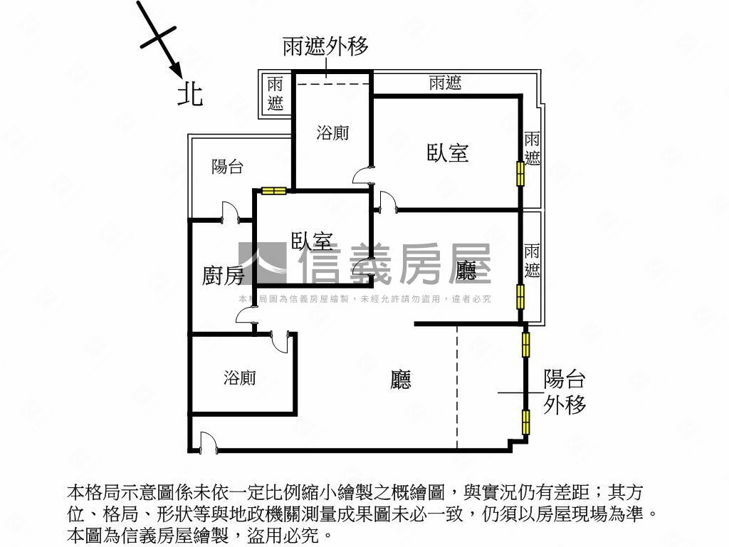 新月灣高樓附Ｂ１平面車位房屋室內格局與周邊環境