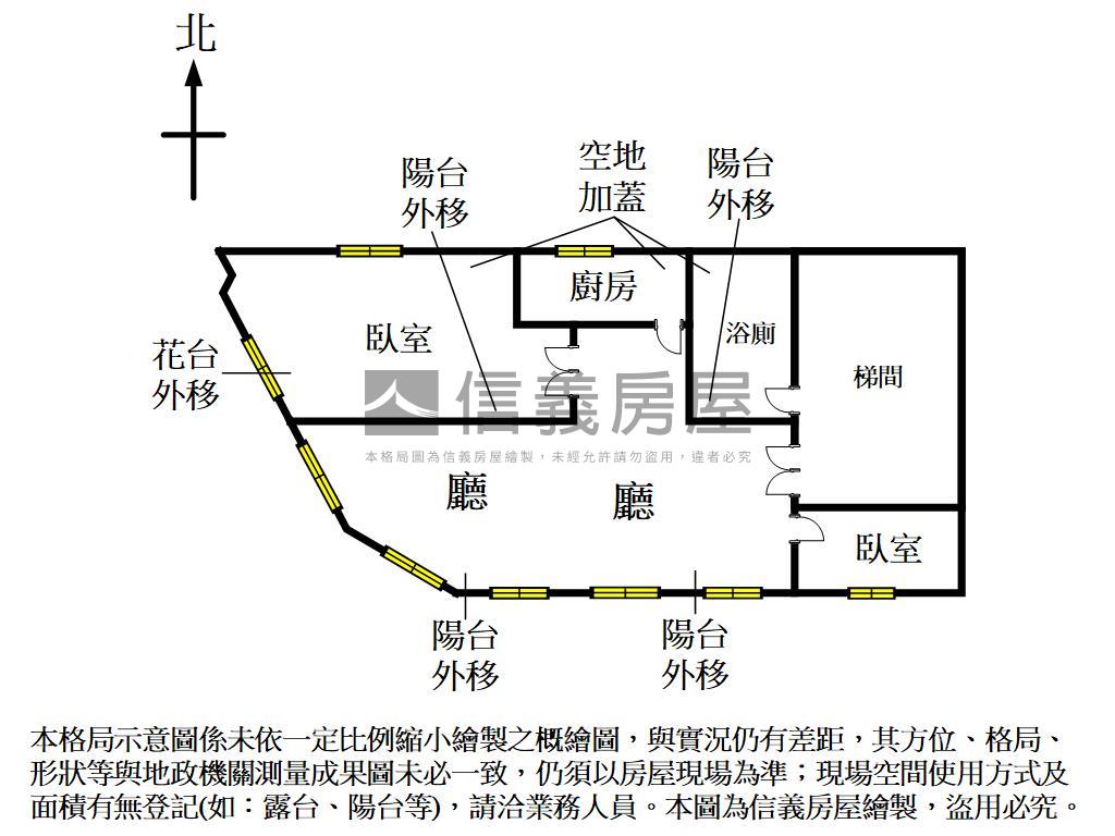 河畔視野採光大空間華廈房屋室內格局與周邊環境