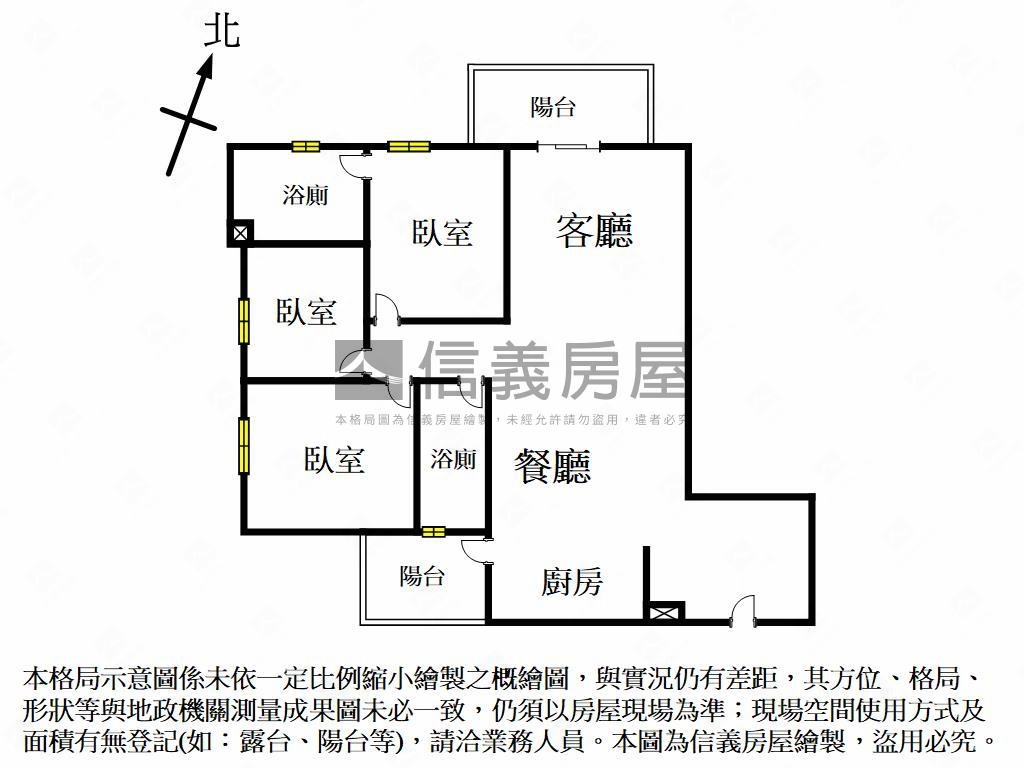 女王萬歲視野三房平車房屋室內格局與周邊環境
