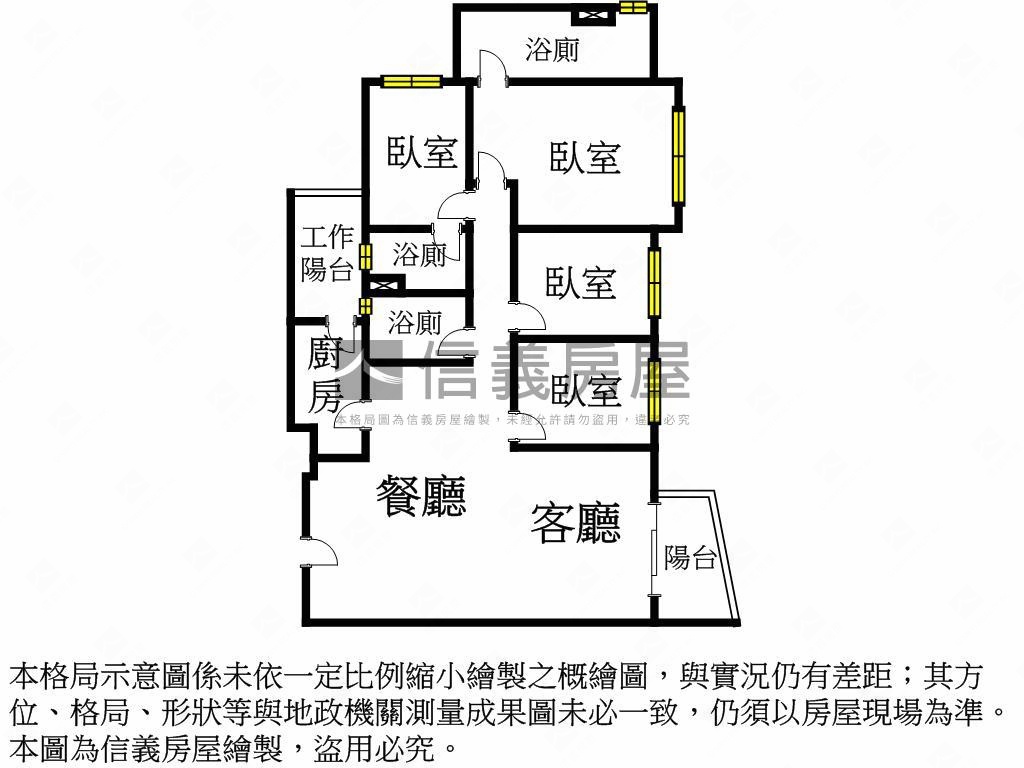 西門大院｜高樓層四房平車房屋室內格局與周邊環境