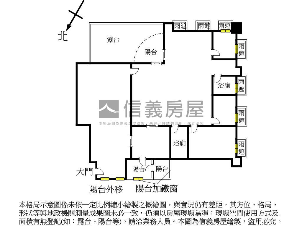 南港世界心露臺美商辦房屋室內格局與周邊環境
