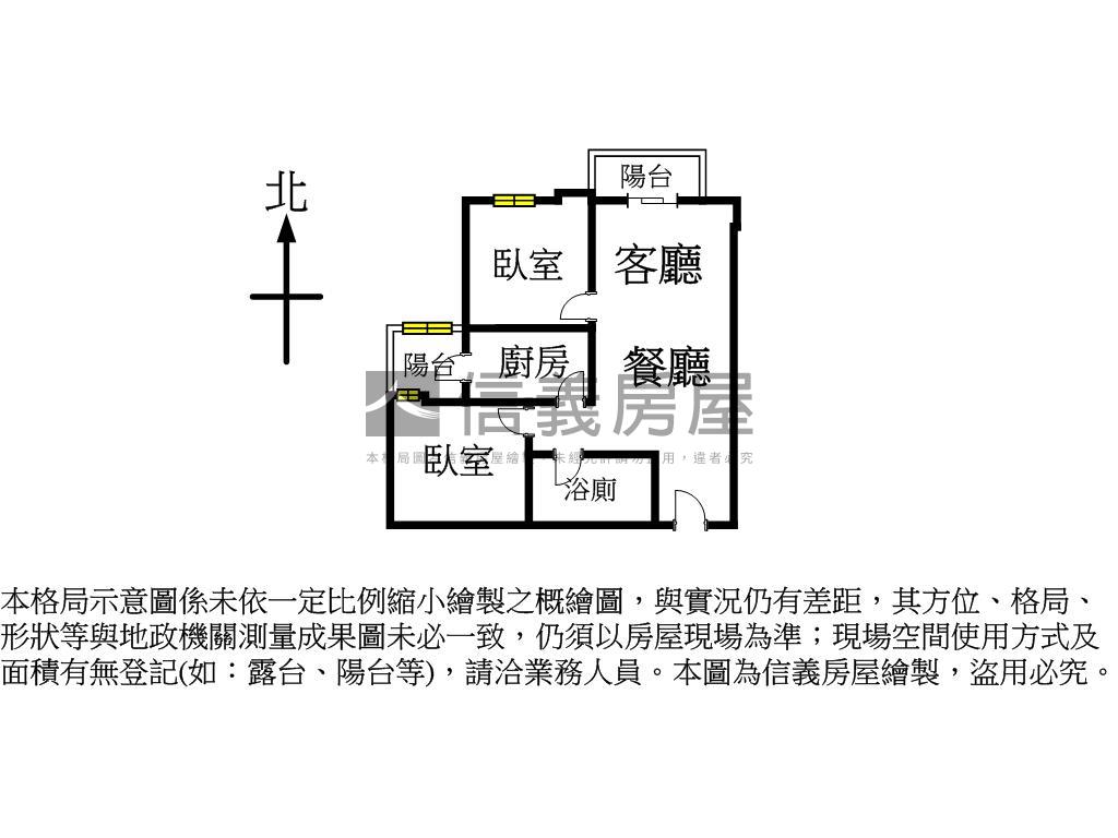 Ａ７皇翔兩房捷運宅房屋室內格局與周邊環境