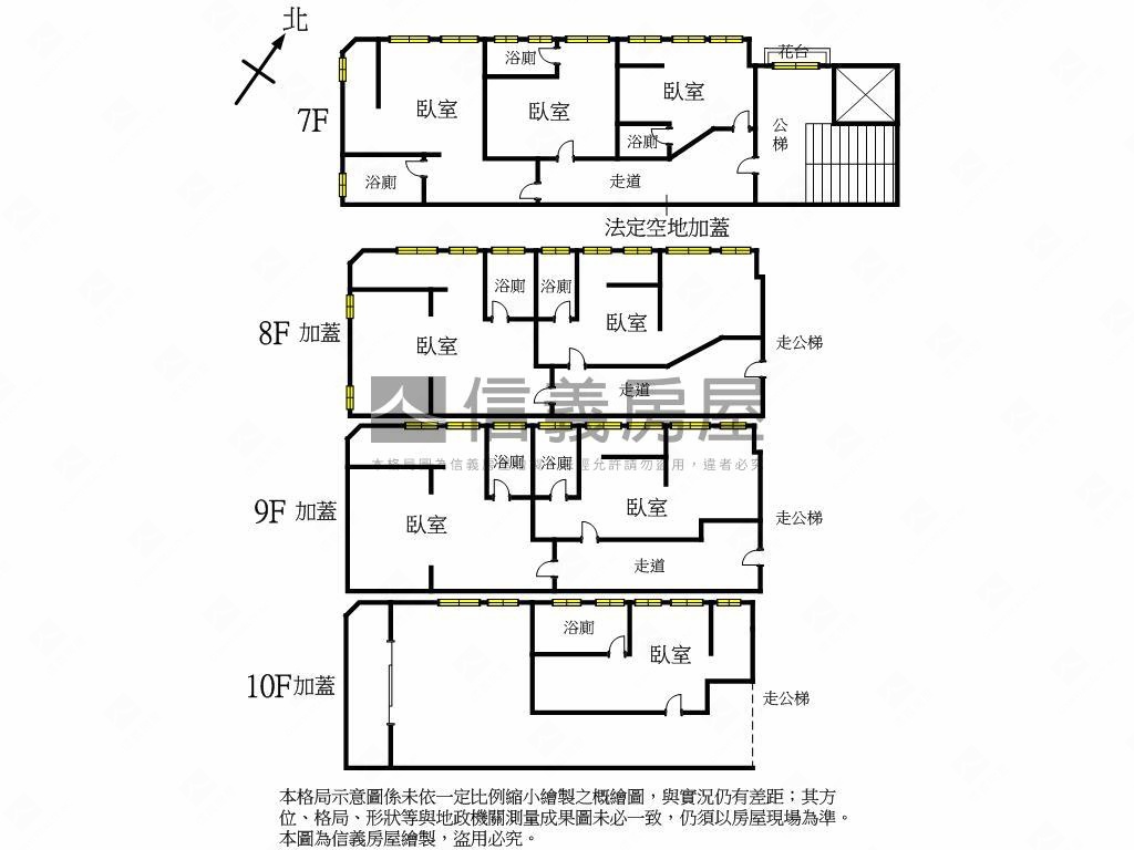 正台中路電梯分租套房７樓房屋室內格局與周邊環境
